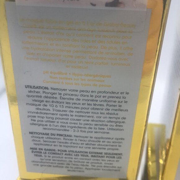 Lot of 4 gel face mask with applicator helps reduce fine lines and wrinkles - Picture 5 of 6